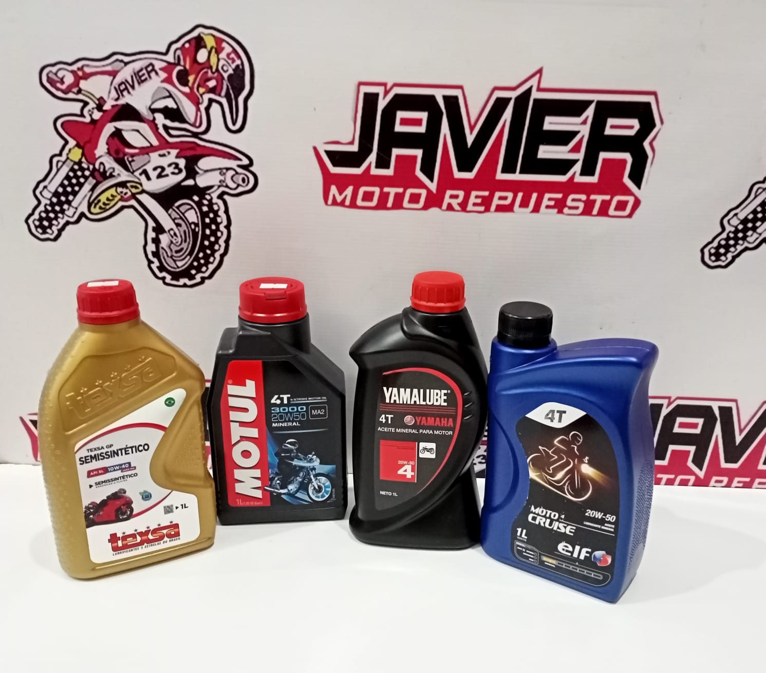 Aceites para moto Motul y Yamalube